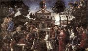 BOTTICELLI, Sandro, The Temptation of Christ